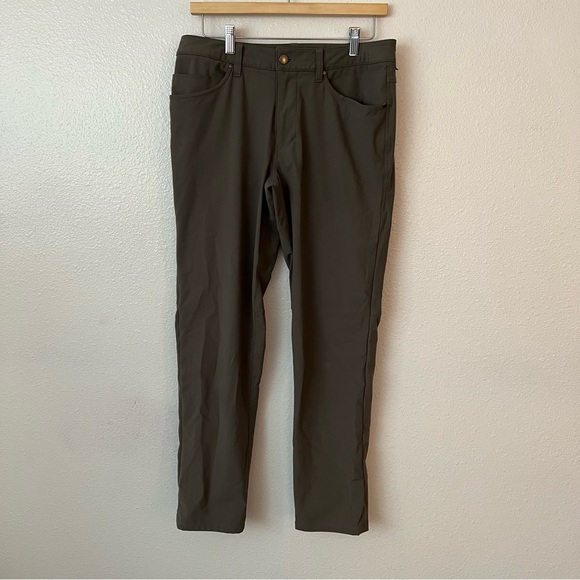Lululemon ABC Classic-Fit Pant *Warpstreme, 31 Waist, Grey Sage - Picture 5 of 9